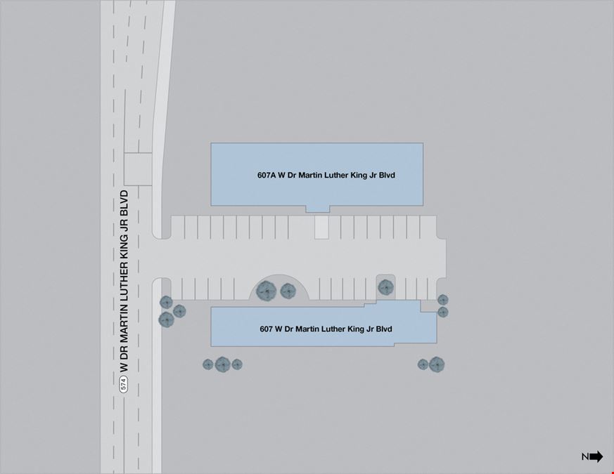607 W. Dr. Martin Luther King Jr. Blvd