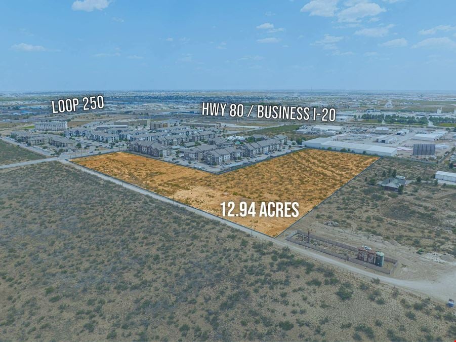 12.94 Acres Near Hwy 80 & Loop 250