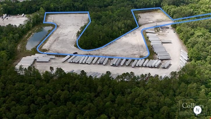 For Lease | 2± - 9.5± AC Westside IOS Yard on Old Kings Road