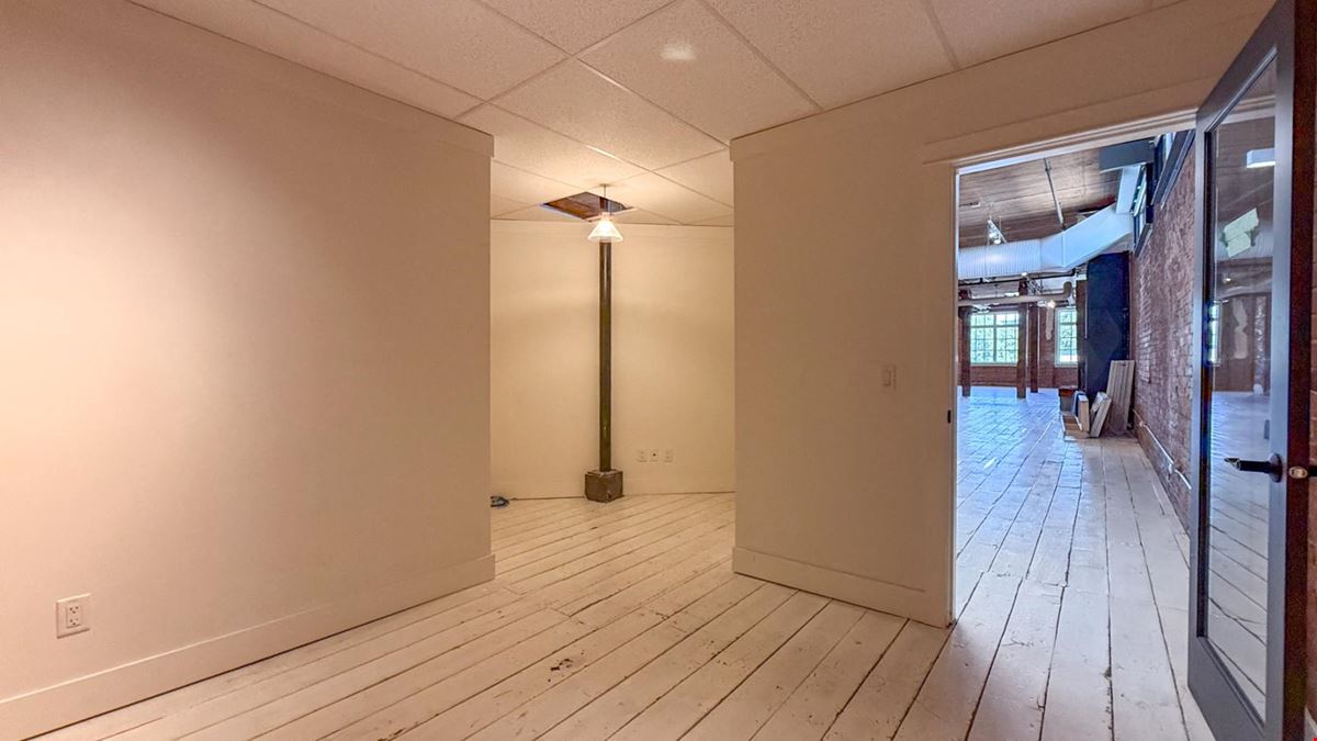High profile commercial space available in the Old Cannery Building.
