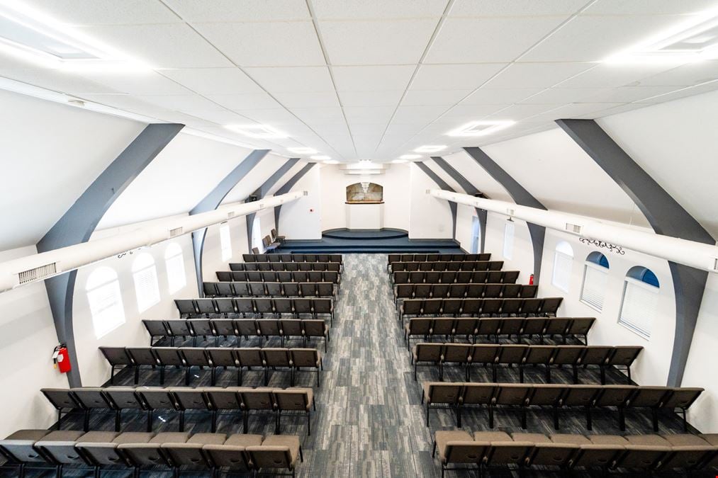 CHURCH WITH EVENT SPACE & 6-BEDROOM HOME