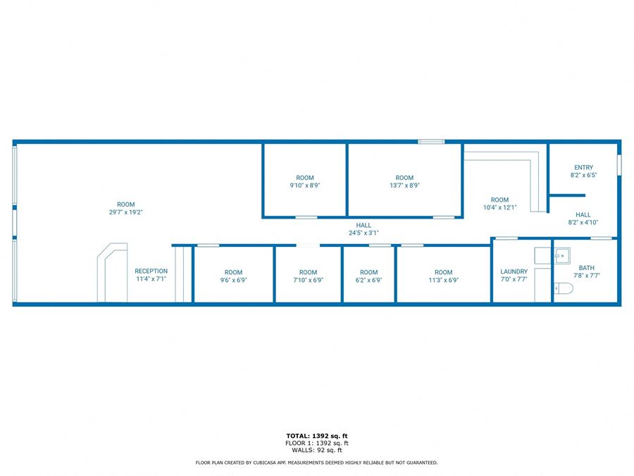 1,500 SF Suite in High Traffic Retail Strip FOR LEASE