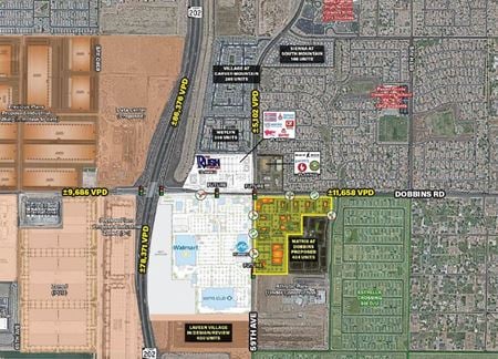Preview of Retail space for Rent at 59th Ave & Dobbins Rd | SEC