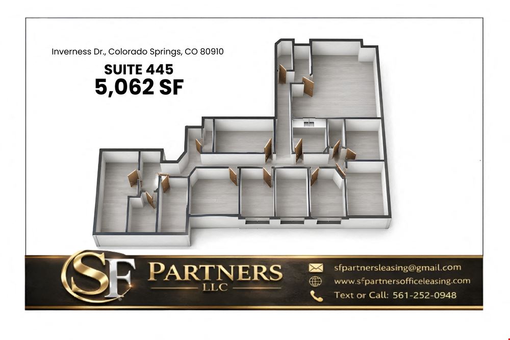 5062 SF Suite 445 Professional Office Spaces in Colorado