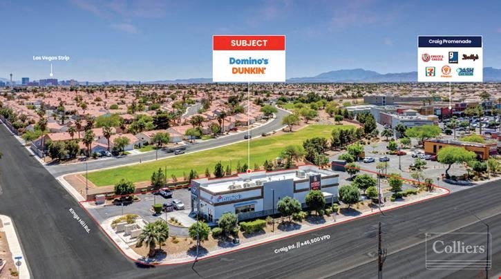 Domino's + Dunkin' Donuts Retail Pad