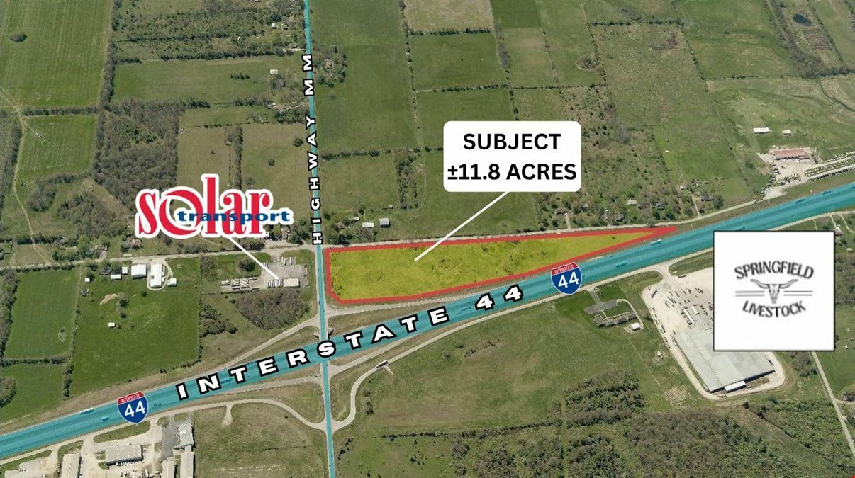 ±11.8 ACRE DEVELOPMENT SITE ON I-44 & HWY MM