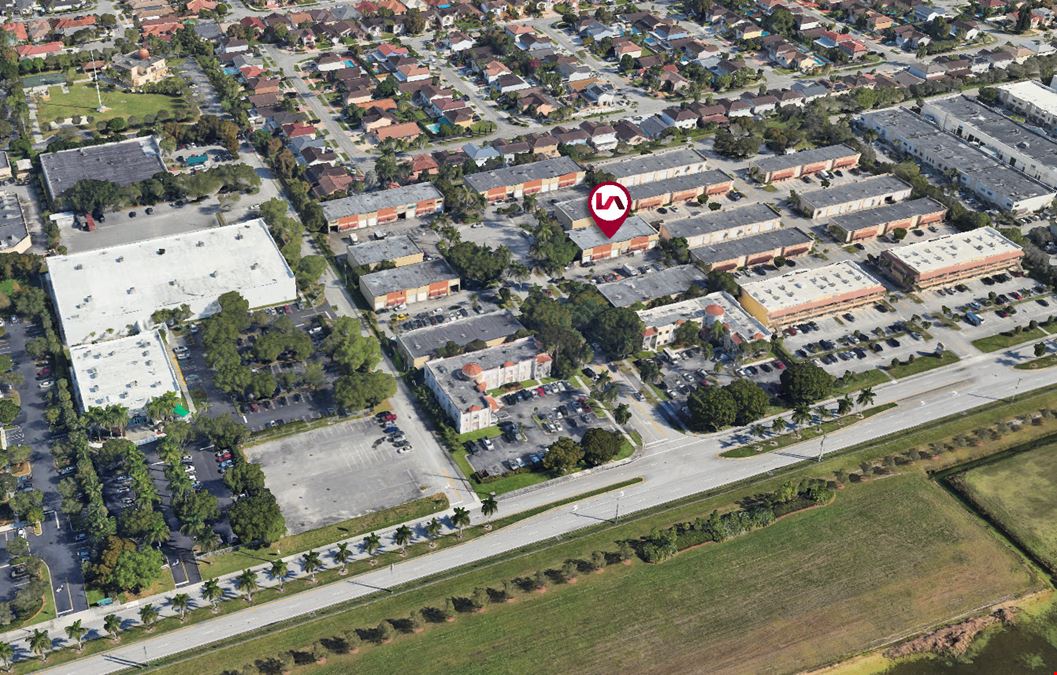 1,978 SF End-cap Warehouse Condo near Tamiami Airport