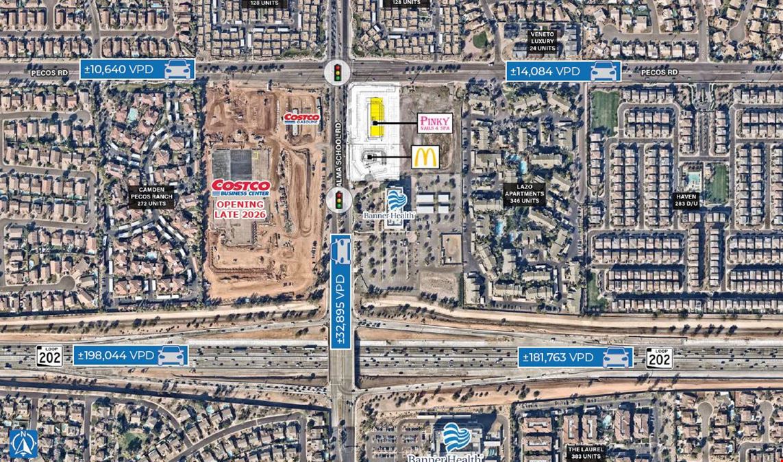 Alma School Rd & Loop 202