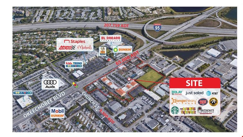 Preview of Retail space for Rent at 1900 Okeechobee Blvd