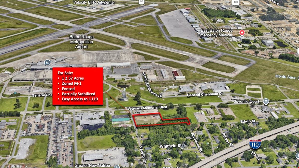 ±2.57 Acres - Fenced and Partially Stabilized