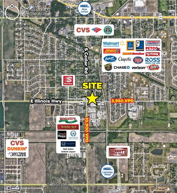 ±1.17 AC Development Site in Unincorporated Will County
