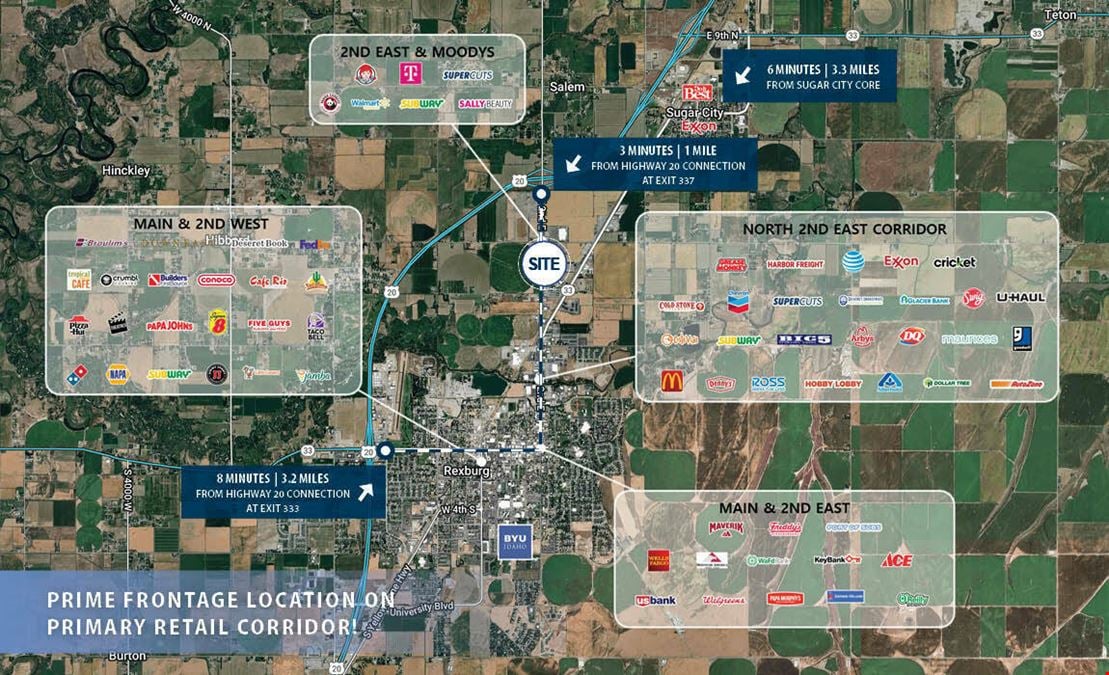 Hard Corner Pad On Major Retail Corridor