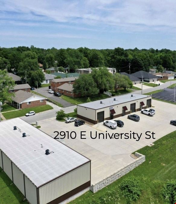 1,500 SF Warehouse / Office Space For Lease in Southeast Springfield