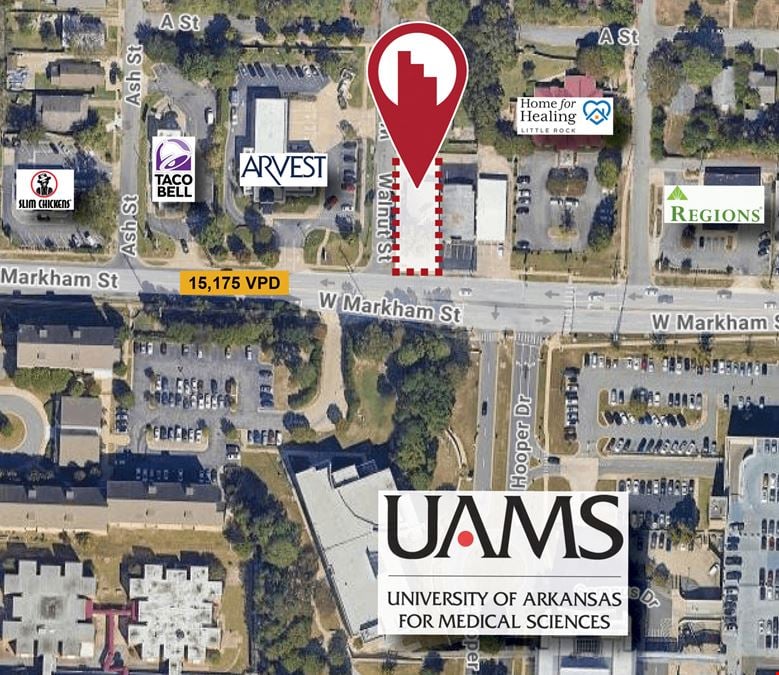 Income Producing Office Property for Sale in Little Rock