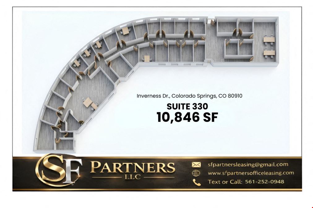 10846 SF Suite 330 Professional Office Spaces in Colorado Springs, CO 80910
