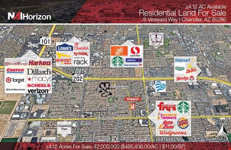 Preview of VacantLand space for Sale at South Vineyard Way