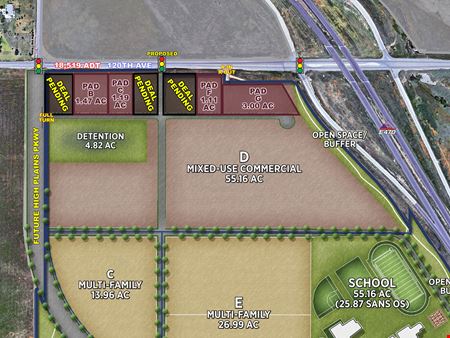 Preview of Commercial space for Rent at 120th Avenue and Buckley Road - SEQ