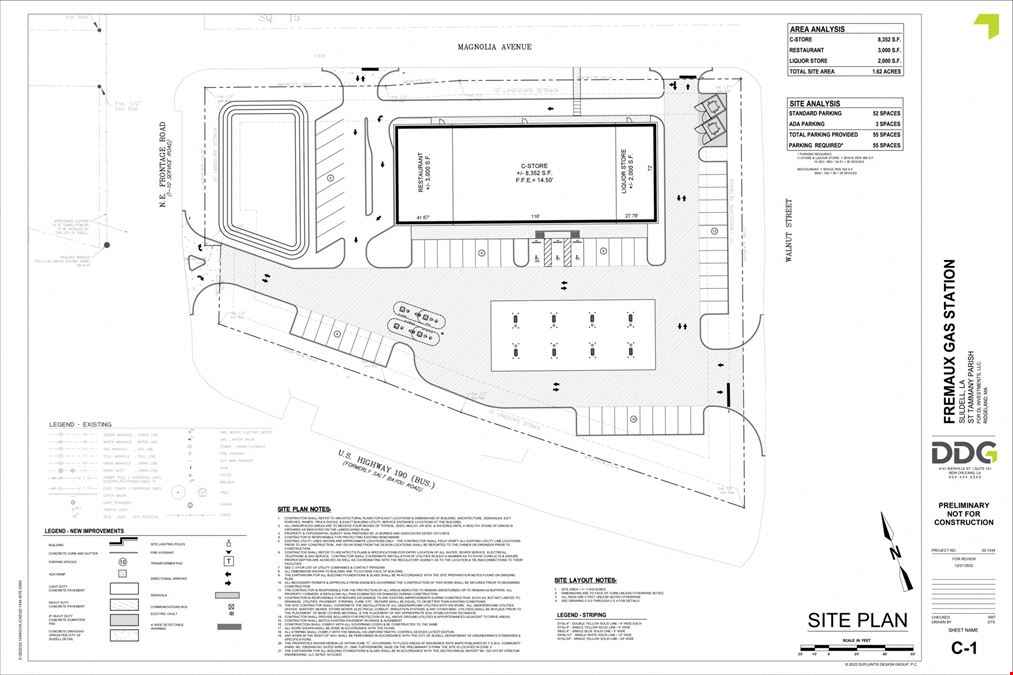 Fremaux Travel Plaza - St. Tammany Parish