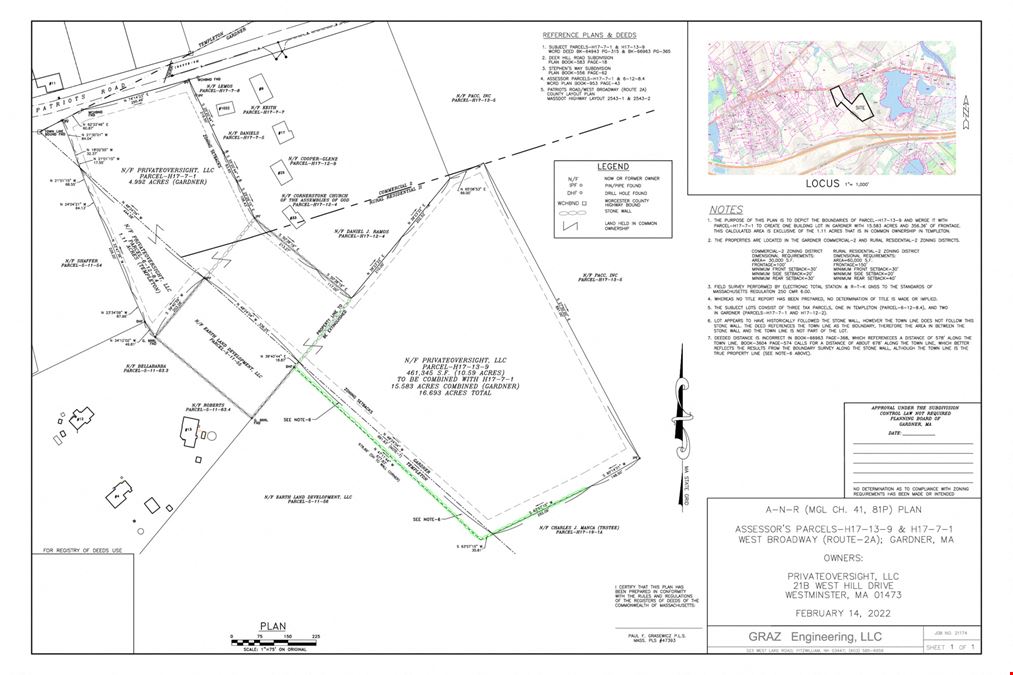 0 Compass Lane, Gardner, MA