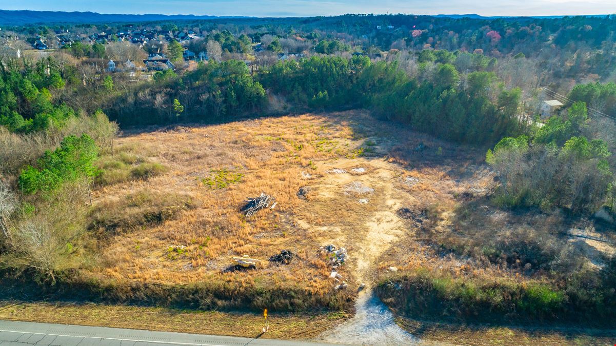 7.5 Acres of Vacant Land on Battlefield Parkway in Ringgold GA for Development