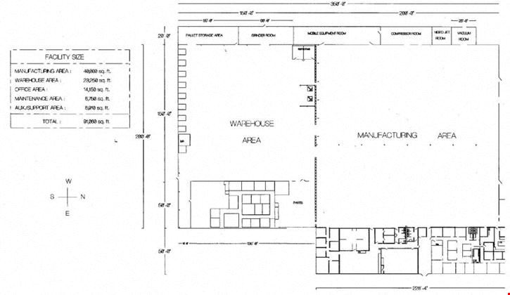 Rail-Served Facility with Heavy Power