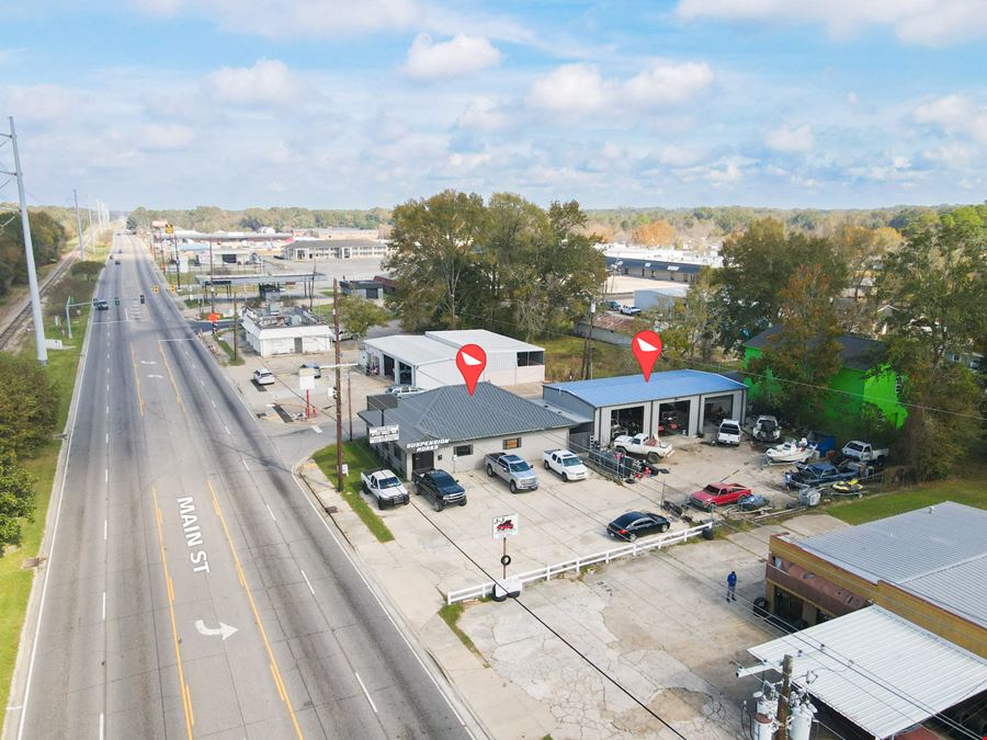 ±4,500 SF Automotive Shop with Equipment on Main St