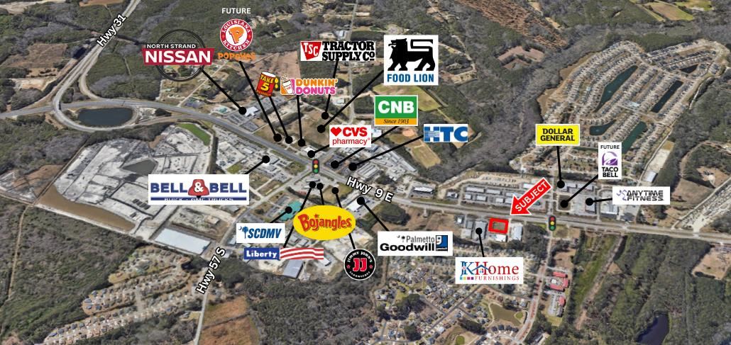 Highway 9 Seaside Commercial Lot