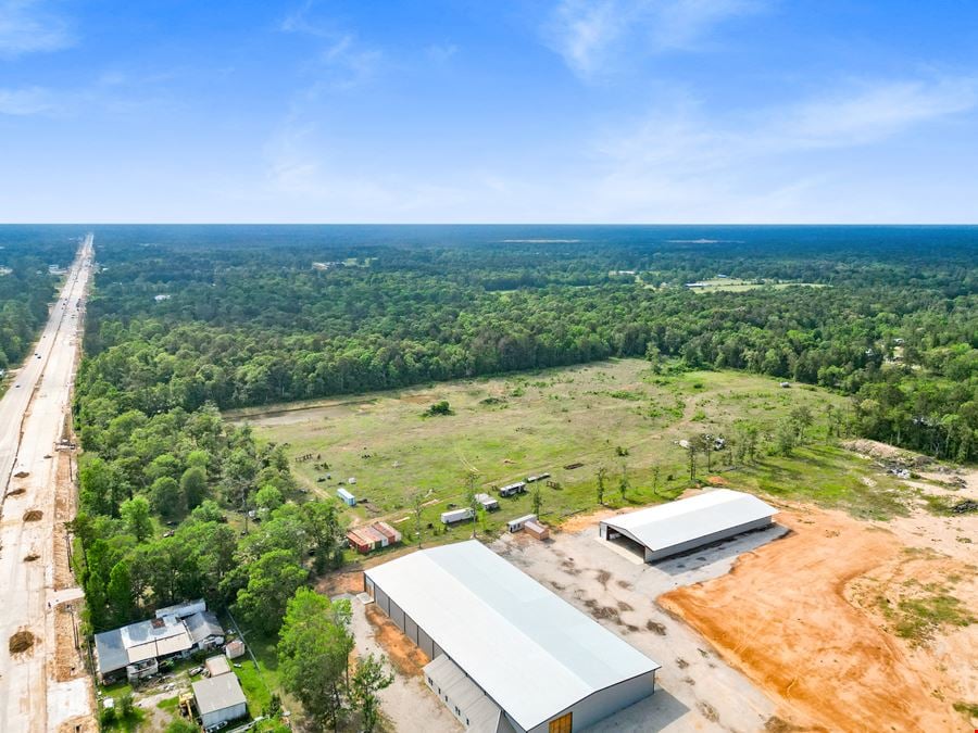 Expansive 23-Acre Tract on High-Traffic Hwy 105 – Prime Development Opportunity with Seller Financing Available