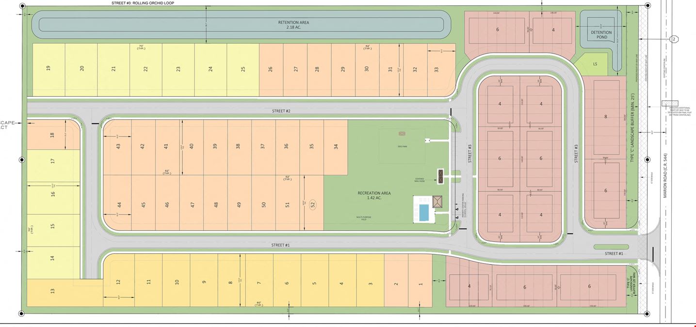 Haines City Approved 120 Lot Subdivision