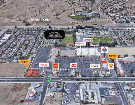 Preview of Retail space for Rent at 313 & 587 W Los Angeles Avenue