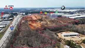 Under Construction- Prime Retail Land Available on I-85