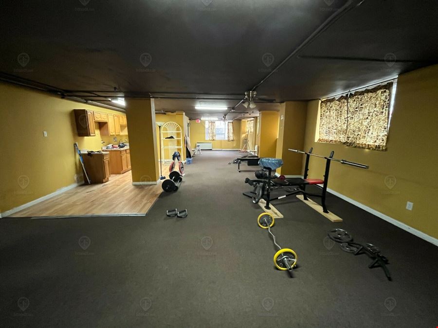 3,300 SF | 358 Grove St  | Vacant Ground Floor Community Facility Condo For Sale Plus Cellar