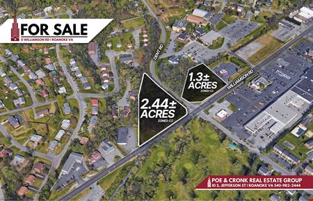 Preview of VacantLand space for Sale at 0 Williamson Rd, Roanoke Va, 24012