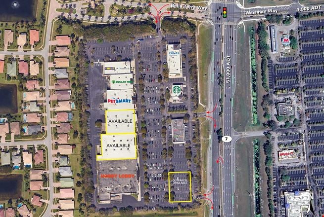 Preview of Retail space for Rent at 521 North State Road 7