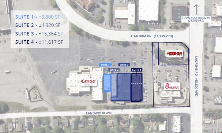 For Lease: Up to ±35,701 SF of Newly Renovated Medical/Retail Space