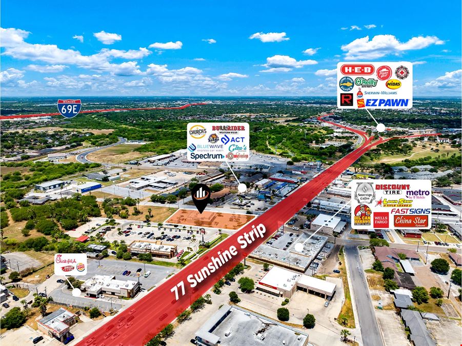 5,000 SF NNN Retail Center | Harlingen, TX