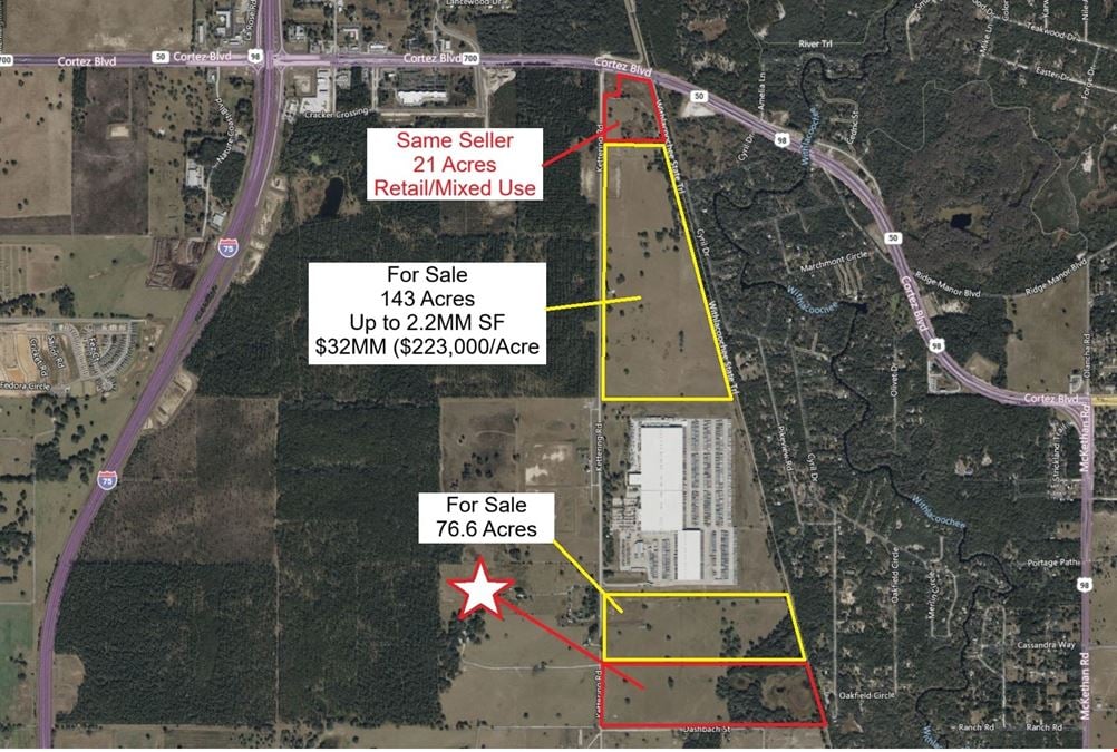 76.6 Acre Industrial Development Site