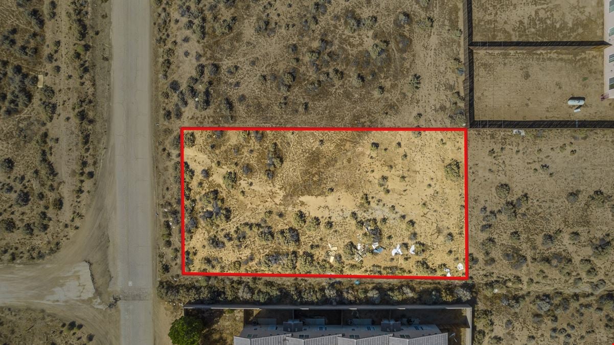 ±0.25 Acres of Level Land in California City