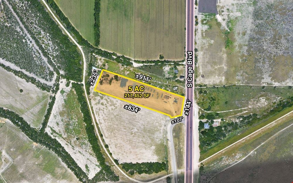 4114 S. Cage Blvd. -5 Acres