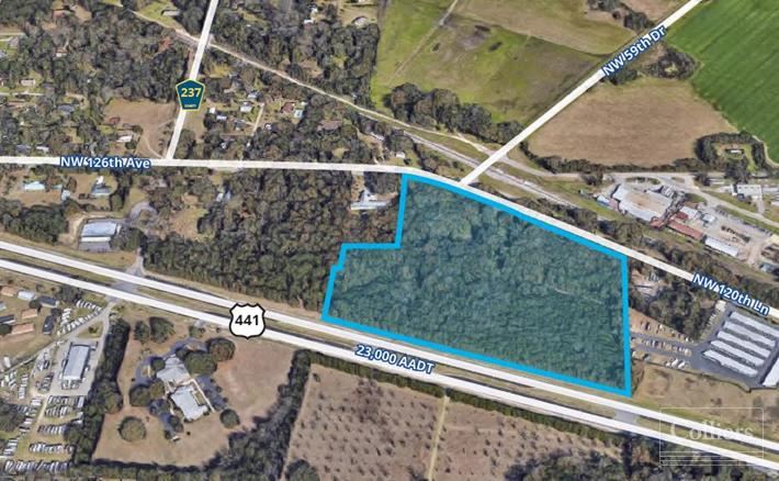 For Sale - 18.96± Acres on US Hwy 441 with 1,191± feet of direct Hwy frontage