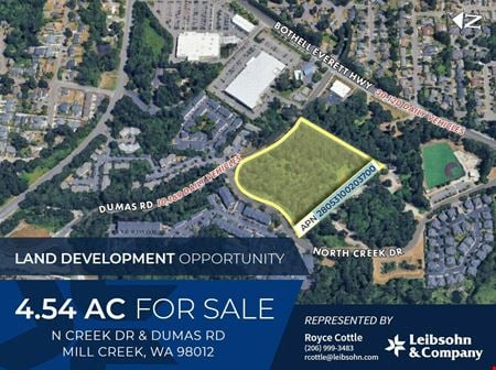 Preview of VacantLand space for Sale at NORTH CREEK DR & DUMAS RD