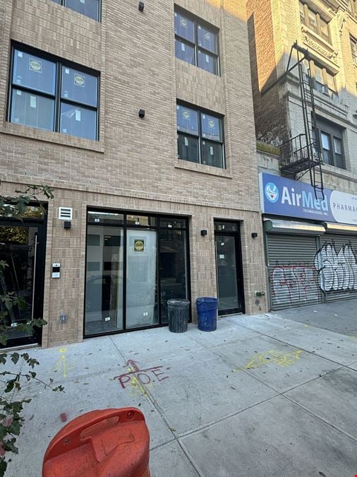 500 SF | 97 Seigel Street | Newly Constructed Retail Space with Glass Frontage for Lease