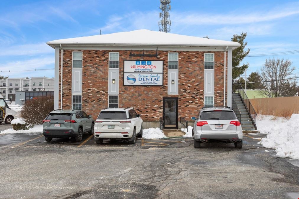 Well-located Medical or Professional Office Space for Lease in Wilmington, MA