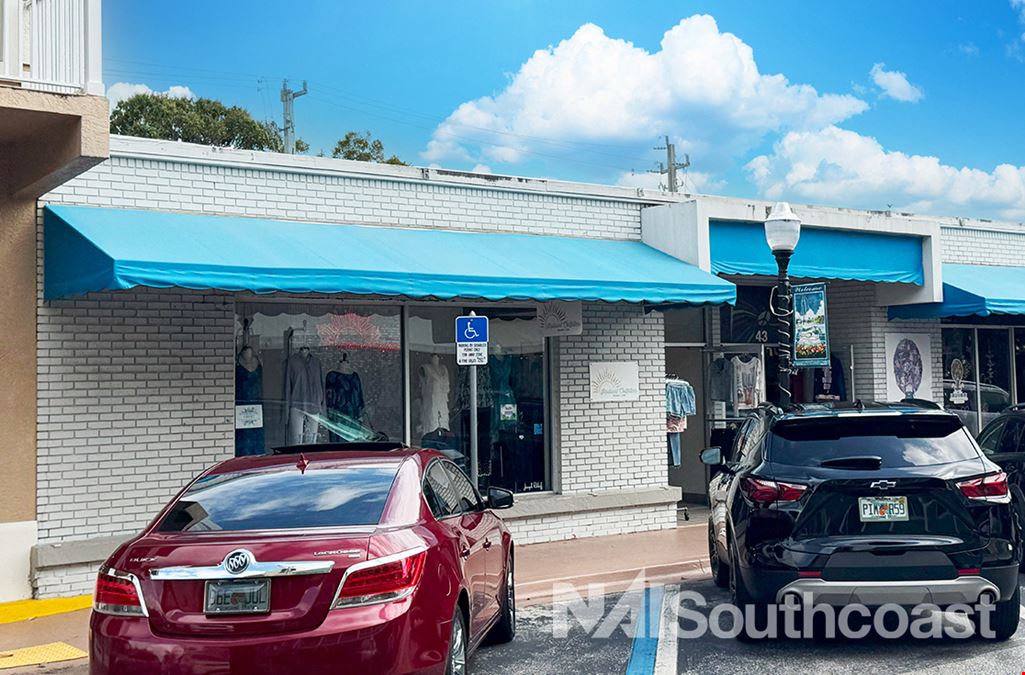 ±1,550 SF Retail Space Downtown Stuart