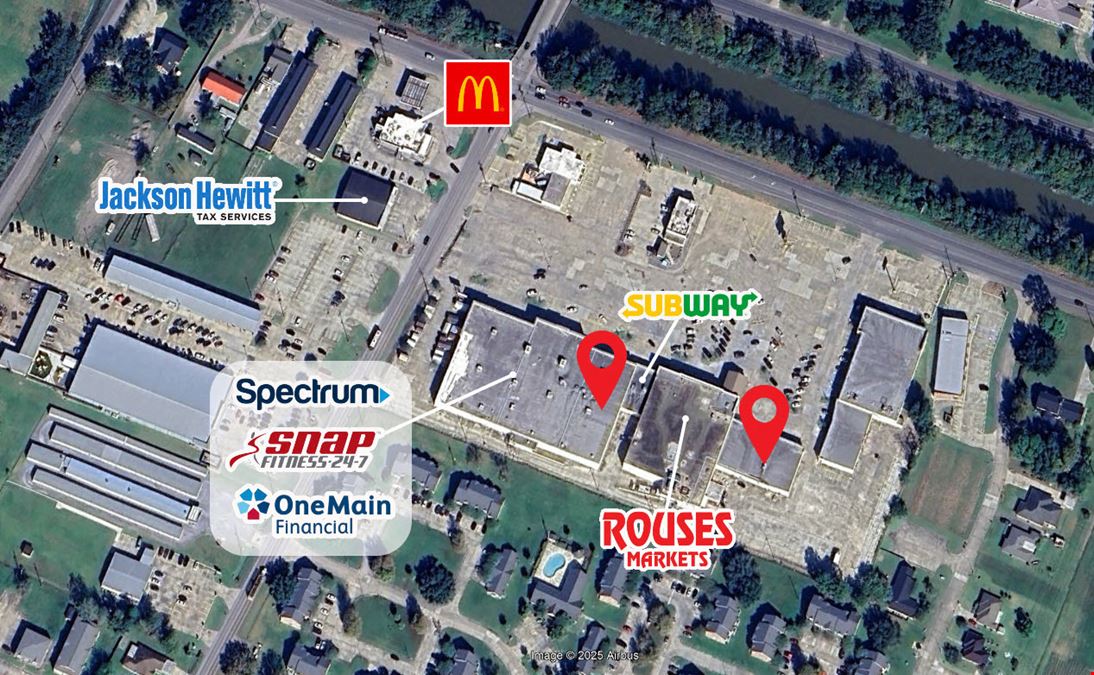 Retail & Commercial Spaces Available at N. Lafourche Plaza