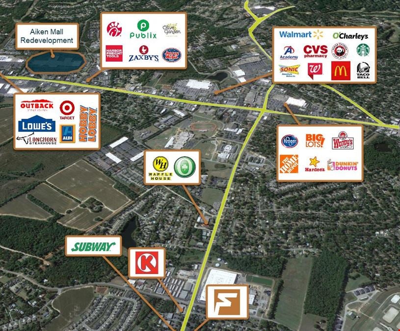 2.59 AC Commercial Land | Aiken, SC