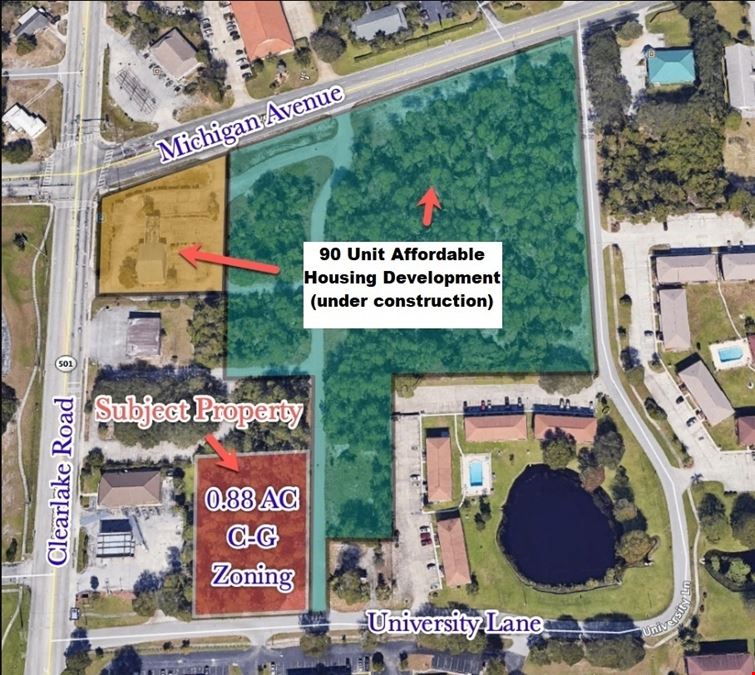Vacant Land in Opportunity Zone Adjacent to 90 Unit Affordable Housing Development