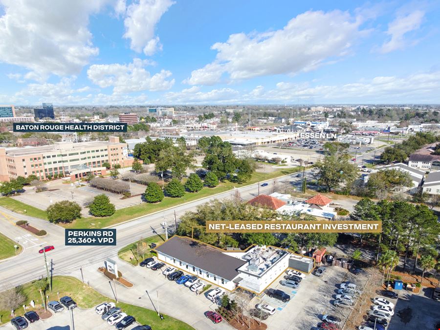 Net-Leased Restaurant Investment near Baton Rouge Health District