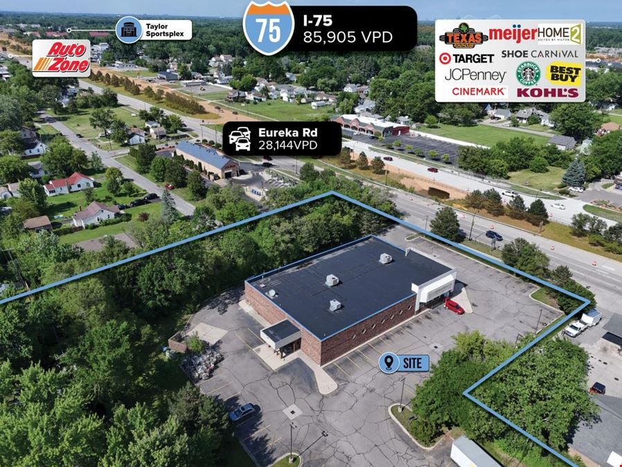 REIT Sale | Former Dollar General | 80K VPD | 2.2 Acres | Detroit MSA