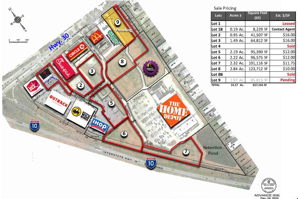 Cajun Crossroads Development on Hwy. 30